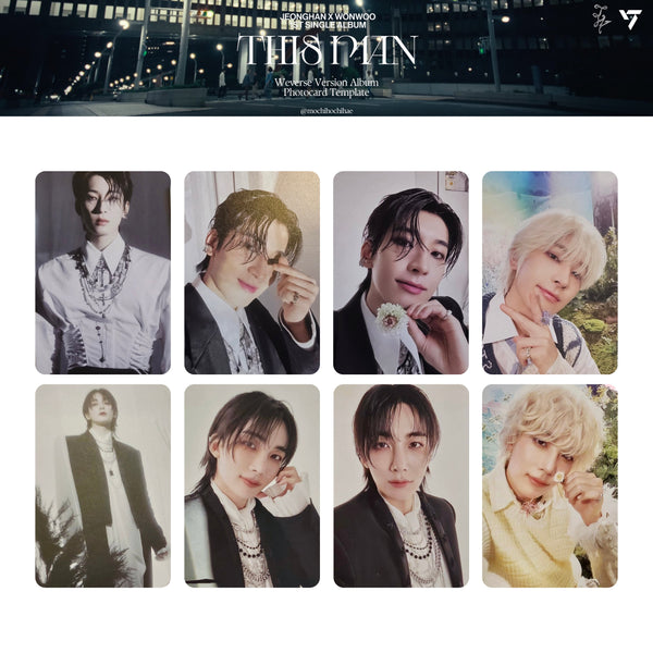 Seventeen Jeonghan x Wonwoo This Man Weverse Ver Album (No POB)