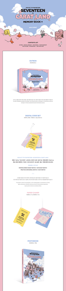 2023 SVT 7TH FAN MEETING <SEVENTEEN in CARAT LAND> MEMORY BOOK+ DIGITAL CODE