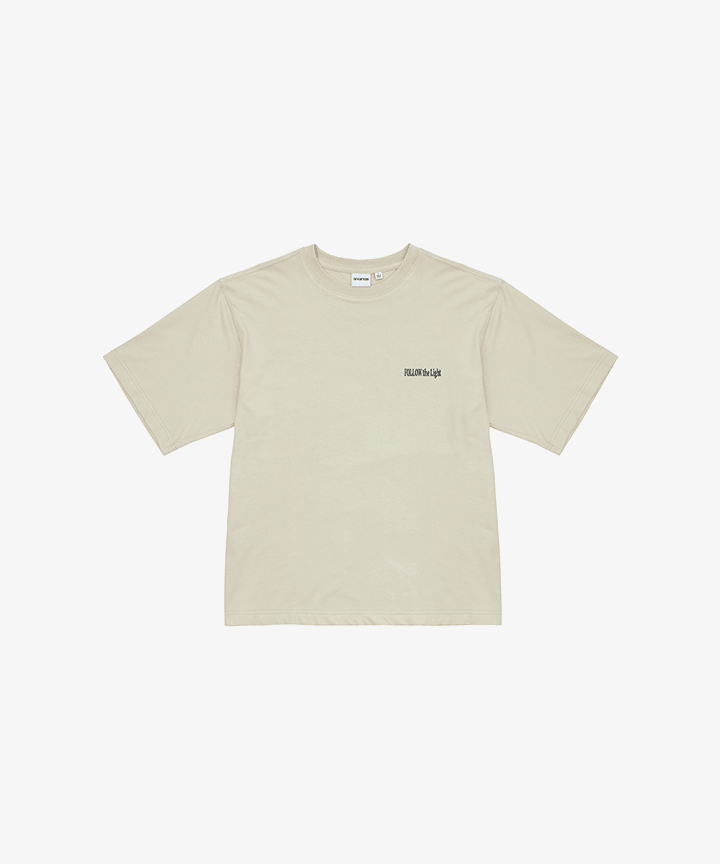 Follow to Seoul - S/S T-Shirt (Beige)