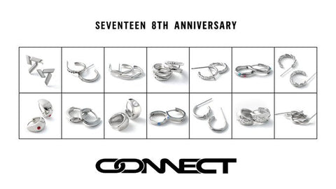 Seventeen 8th Anniversary Earrings (2024 Q1 Batch)