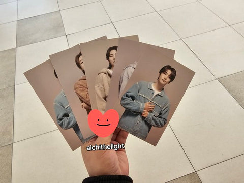seventeen pop-up exclusive postcards