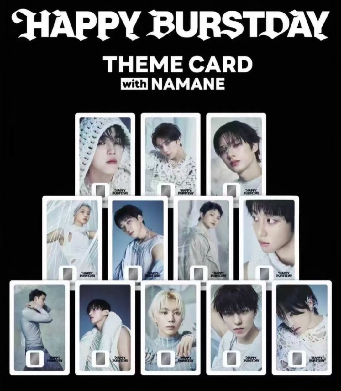 Happy Burstday Namane Card