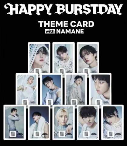 Happy Burstday Namane Card