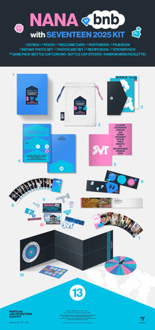 [2nd PO] NANA BNB with Seventeen 2025 Kit (with Weverse POB)