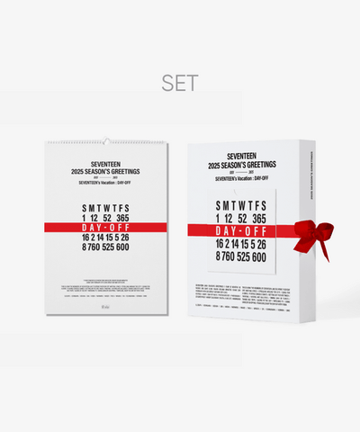 SEVENTEEN 2025 SEASON'S GREETINGS and WALL CALENDAR