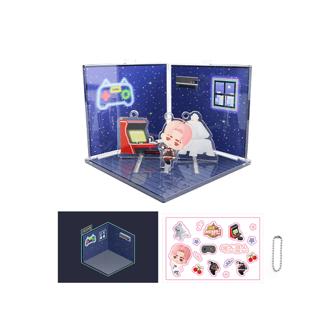 Puzzle Seventeen Acrylic Diorama & Styling Sticker Set