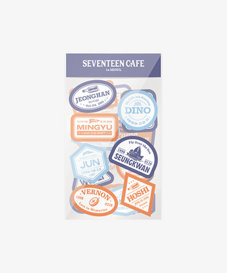 SEVENTEEN CAFE in SEOUL - Sticker Set