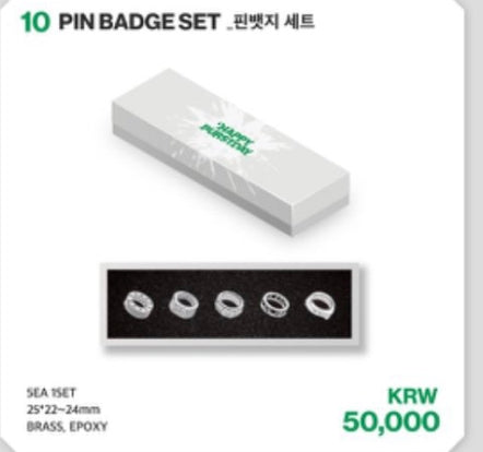 HBD - Pin Badge Set