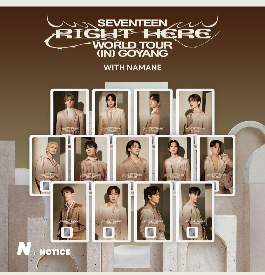Seventeen Right Here Namane Card