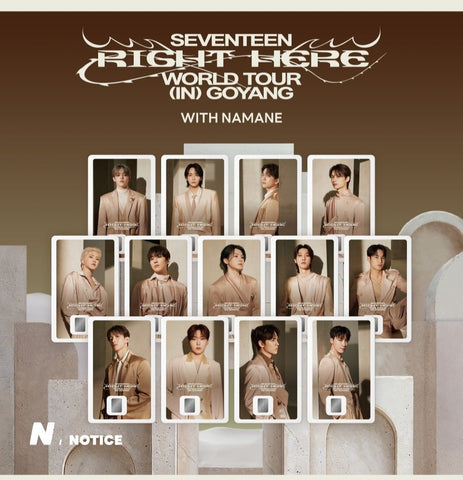 Seventeen Right Here Namane Card
