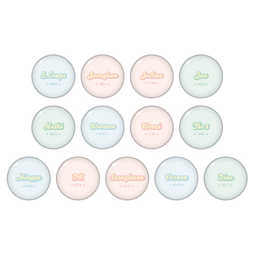 [Batch 2] Cheese Park - Can Badge Name (Random)