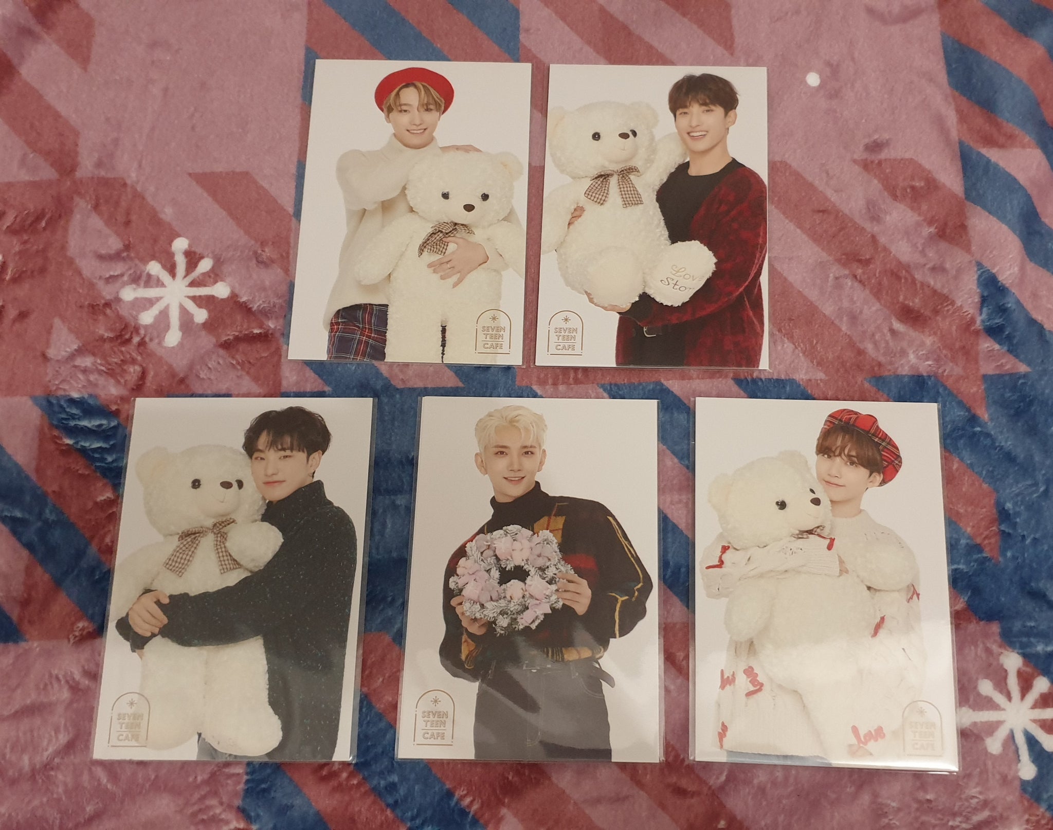 [On Hand] Seventeen Winter Meat Festival Postcard Set