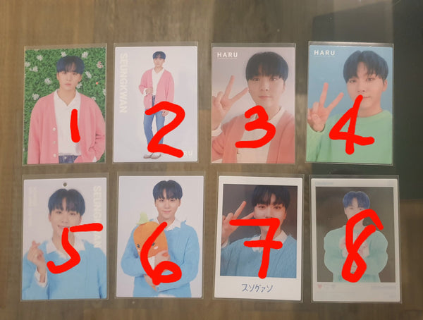 [On Hand] Seventeen Seungkwan Haru Trading Cards