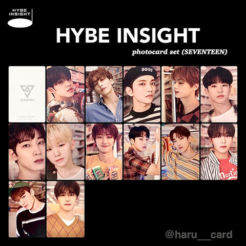 Seventeen Hybe Insight Photocard Tingi (Set #3)