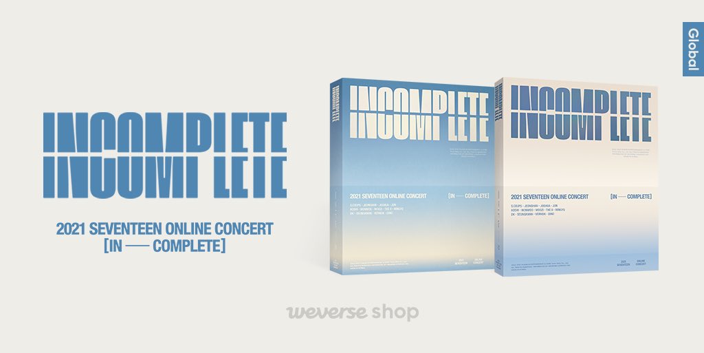 Seventeen - In-complete Blu-ray [Weverse Pre-Order]