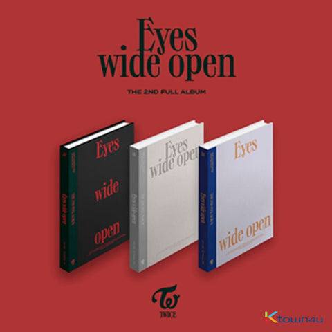 [Pre-Order] Twice - Eyes Wide Open Style Ver. (Ktown4u - Normal ETA)