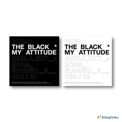 WJSN : THE BLACK - Single Album Vol.1 [My attitude] (Random Ver.)