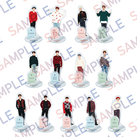 [Jan 2021 Release] Seventeen Winter Meat Festival Acrylic Standee - Random