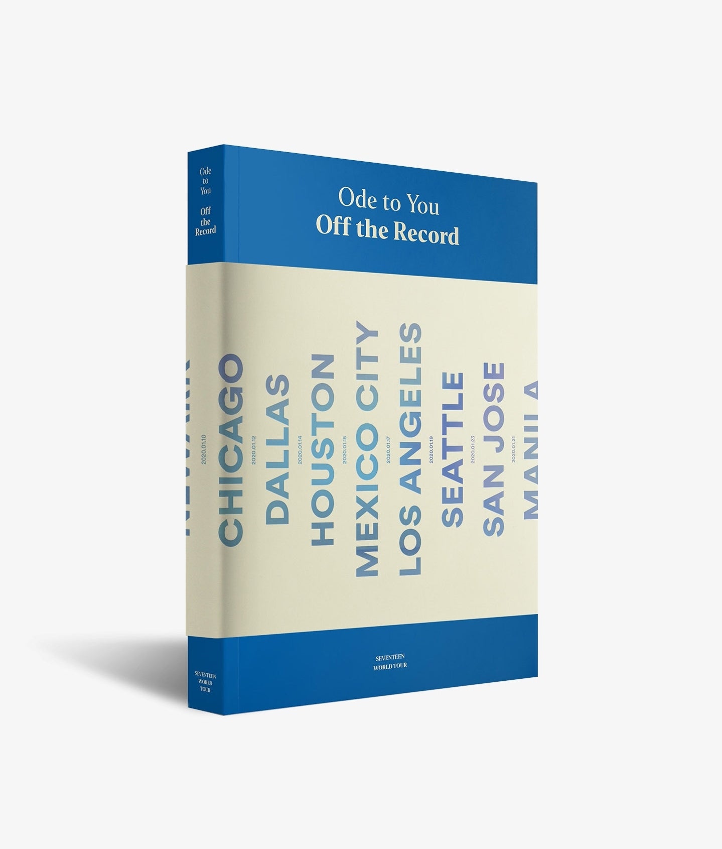 Seventeen Ode to You Off the Record Photobook