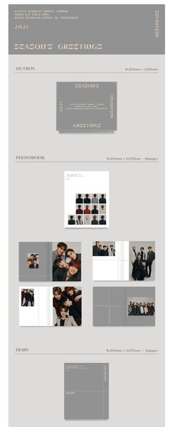 [Pre-order] Seventeen 2021 Season's Greetings