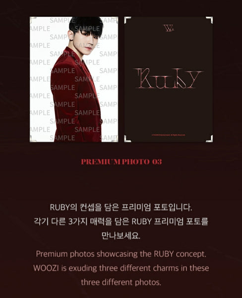 Woozi - Ruby MD - Premium Photo