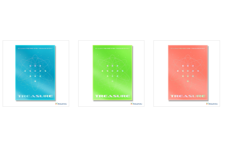 [Pre-Order] [YG Select] TREASURE - 1st ALBUM [THE FIRST STEP : TREASURE EFFECT]