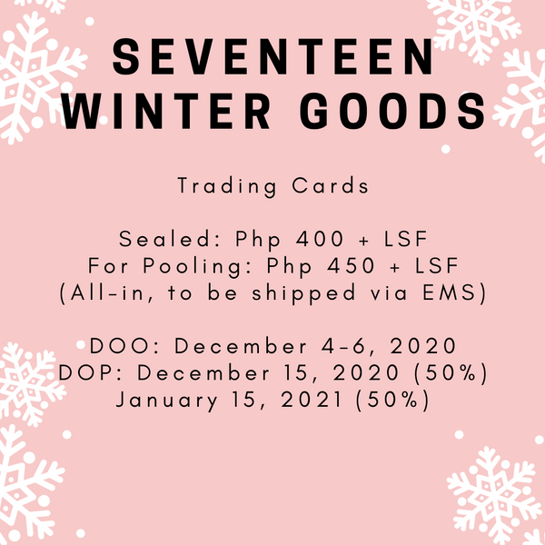 Seventeen Winter Goods - Trading Cards
