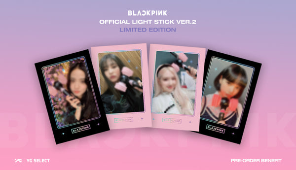 [Pre-Order] BLACKPINK OFFICIAL LIGHT STICK Ver.2 LIMITED EDITION (with YG Select POB)